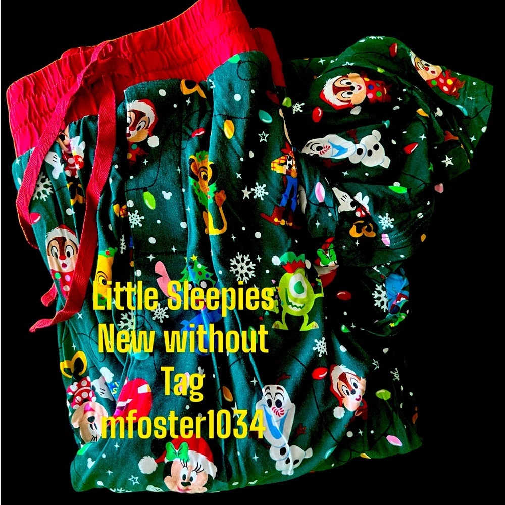 Little Sleepies 2023 Mickey’s Christmas Party Men’s Pajama Pant (SM)
